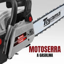 Motosserra à Gasolina TCS46H-16LP 2T 46CC 2,3HP Sabre de 16 Pol. com Partida Manual TOYAMA-400-004