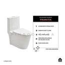 Vaso Sanitário Monobloco Painita Pingoo.casa - Branco