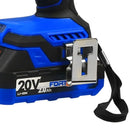 Chave de Impacto 1/2 Pol 350Nm 20V 2Ah Intercambiável Velocidade Variável e Reversível com Carregador Rápido FORTGPRO-FG3027XS1
