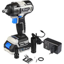 Chave de Impacto Parafusadeira Brushless 1/2 Pol com Bateria Lítio-Íon 2Ah 20V Carregador e Acessórios DEKO-DKBW20XL01-H