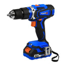 Furadeira Parafusadeira de Impacto 1/2 Pol. 20V com Bateria Carregador Rápido Bivolt e Maleta com Acessórios FORTGPRO-FG3000XS1