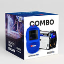 Máquina Inversora de Solda TIG/MMA 100A 220V KISL-120 com Máscara de Solda MSL-3500 BOXER-1015015