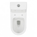 Kit Vaso Sanitário Monobloco com Assento Branco 3 e 6 litros Vittoria Luvia