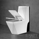 Vaso Sanitário Monobloco com Caixa Acoplada, Anel de Vedação e Mangueira Flexível Imperial Diamond - Smart Norte