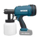 Pistola de Pintura a Bateria 18V 1,5L Bico de 2,5mm Wesco WS2342.9