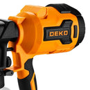 Pistola de Pintura Pulverizadora HVLP Elétrica 550W 800ml 220V com 3 bicos e Acessórios DEKO-DKSG55G1