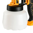 Pistola Elétrica de Pintura Pulverizadora HVLP 600W 1200ml Luz de LED com 3 Bicos e Acessórios DEKO-DKSG60K1