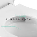 Vaso Sanitário Monobloco Amazonita Pingoo.casa - Branco