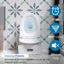Vaso Sanitario Monobloco Cerâmica Grande Privada Caixa Acoplada Branco Saída Vertical Oslo