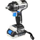Chave de Impacto Parafusadeira Brushless 1/2 Pol com Bateria Lítio-Íon 2Ah 20V Carregador e Acessórios DEKO-DKBW20XL01-H