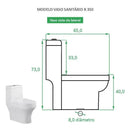 Vaso Sanitário Monobloco Reno R 350