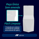 Vaso Sanitário Monobloco Completo - Caixa Acoplada Privada Diamante - VAB0005-C