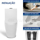 Vaso Sanitário Monobloco Rubi Completo Caixa Acoplada