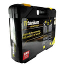 Jogo de Ferramentas com 142 Peças TITANIUM-5612