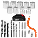 Furadeira e Parafusadeira 21v Profissional 2 Baterias Led Tpar21