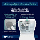 Vaso Sanitário Monobloco Produzido Em Cerâmica Incluindo Assento Sanitário, Anel De Vedação E Manual - VAB0036-C