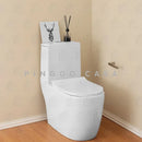 Vaso Sanitário Monobloco Amazonita Pingoo.casa - Branco