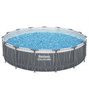 Piscina Estruturada Redonda 14.970L com Bomba, Escada e Capa Bestway