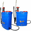 Pulverizador Pem P20 Bomba Costal Elétrico e Manual 20 Litros Kawashima a Bateria Azul