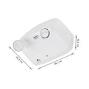 Chuveiro Elétrico Multitemperatura 7800w Branco Redondo com Pressurizador Jet Turbo Lorenzetti