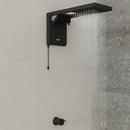 Chuveiro Elétrico Eletrônico 7800w Preto Fosco Quadrado Acqua Duo Ultra Lorenzetti