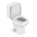 Kit Vaso Sanitário Com Caixa Acoplada Smart Clean Harpic E Assento Soft Close City Celite Preto